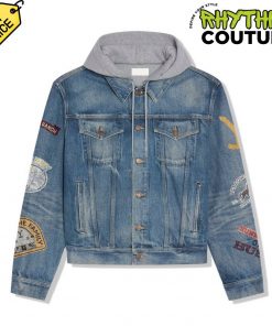 Yellowstone Dutton Rance Hooded Denim Jacket