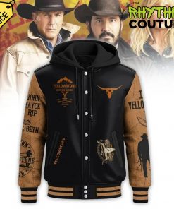 Yellowstone Dutton Ranch Hooded Baseball Jacket