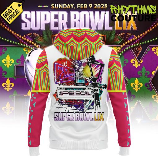 New Orleans NFL Super Bowl LIX 2025 Hoodie