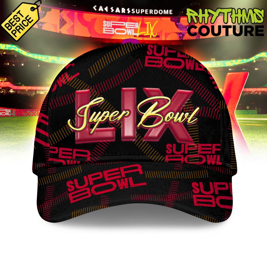 New Orleans NFL Super Bowl LIX 2025 Red Classic Cap Rhythmscouture