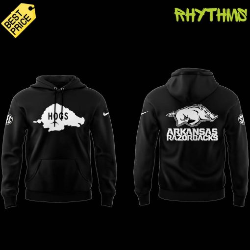 Arkansas Razorbacks HOGS Special Edition Black Hoodie