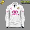 Australia National Cricket Pink Test Longsleeve Polo Shirt