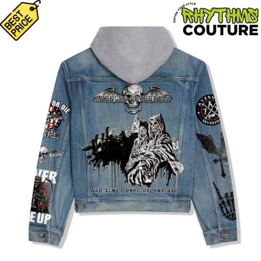 Avenged Sevenfold Hooded Denim Jacket