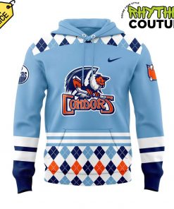 Bakersfield Condors Crispy Bacon Dash Uniform Auction Hoodie