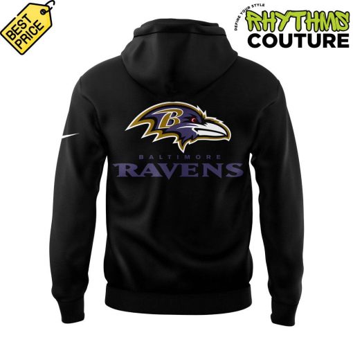 Baltimore Ravens AFC North Division Champions Ready To Roll Hoodie