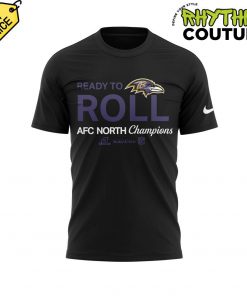 Baltimore Ravens AFC North Division Champions “Ready To Roll” Tee