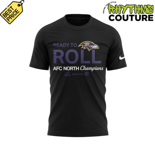 Baltimore Ravens AFC North Division Champions “Ready To Roll” Tee