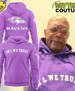 Baltimore Ravens “In L We Truzz” Purple Hoodie