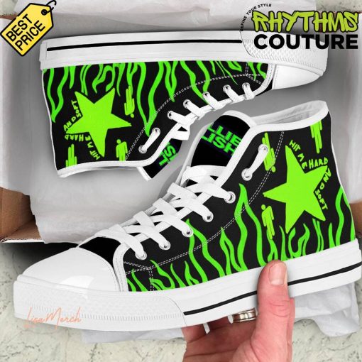 Billie Eilish “Hit Me Hard and Soft” High Top Canvas Shoes