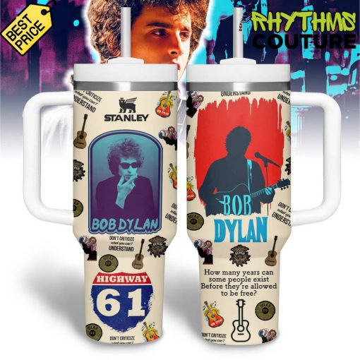 Bob Dylan Highway 61 Stanley Tumbler