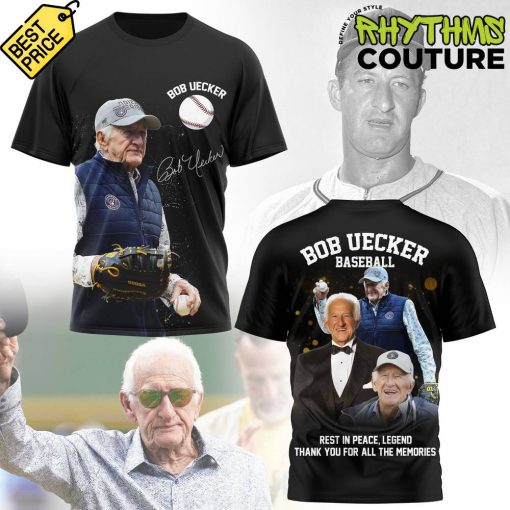 Bob Uecker Baseball Thank You For All The Memories Tee