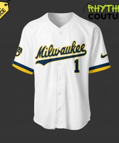 Bob Uecker Commemorative Brewers Icon Jersey