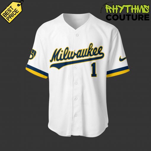 Bob Uecker Commemorative Brewers Icon Jersey