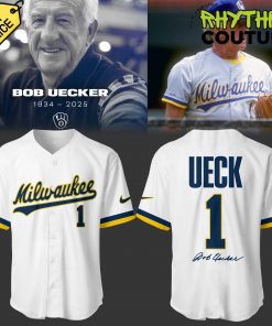 Bob Uecker Commemorative Brewers Icon Jersey