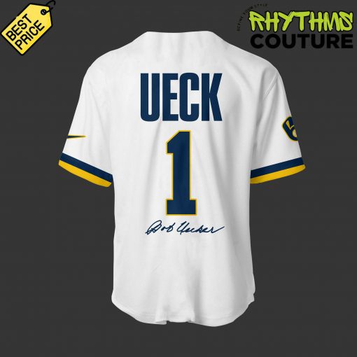 Bob Uecker Commemorative Brewers Icon Jersey