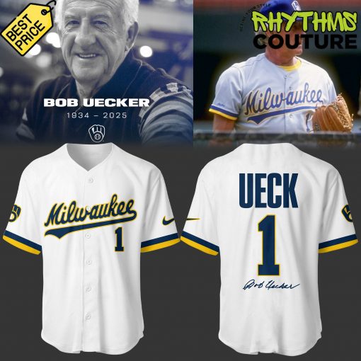 Bob Uecker Commemorative Brewers Icon Jersey