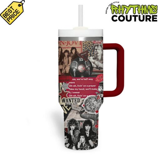 Bon Jovi “Wanted Dead or Alive” Stanley Tumbler