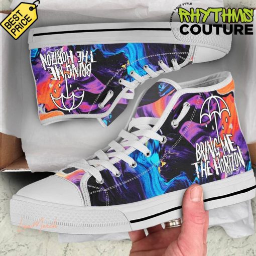 Bring Me The Horizon High Top Canvas Shoes