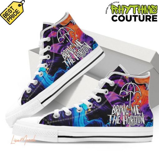 Bring Me The Horizon High Top Canvas Shoes