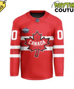 Canada National Ice Hockey Team 4 Nations Face-Off 2025 Hockey Jersey