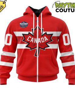 Canada National Ice Hockey Team 4 Nations Face-Off 2025 Hoodie