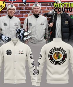 Chicago Blackhawks Team Chicago Winter Classic 2025 Baseball Jacket