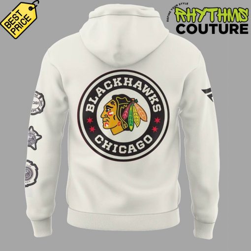 Chicago Blackhawks Team Chicago Winter Classic 2025 Hoodie