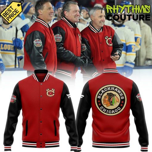 Chicago Blackhawks Winter Classic 2025 Limited Edition Baseball Jacket