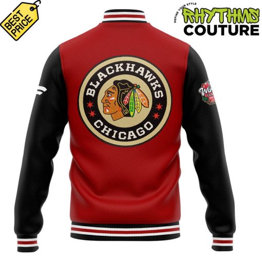 Chicago Blackhawks Winter Classic 2025 Limited Edition Baseball Jacket