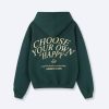 Choose Your Own Happy Green Hoodie