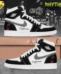 Cincinnati Bearcats Basketball Personalized Air Jordan 1 Sneaker