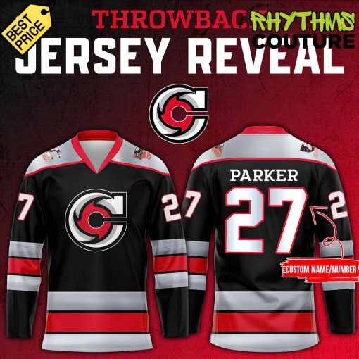 Cincinnati Cyclones Throwback Uniform Limited Edition Hockey Jersey