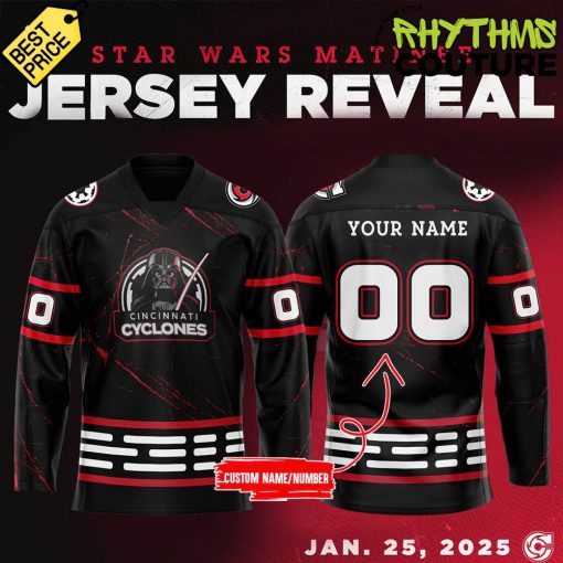 Cincinnati Cyclones x 2024 Star Wars Matinee Hockey Jersey