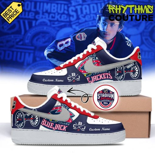 Columbus Blue Jackets 2025 Stadium Series Air Force 1 Sneaker