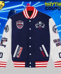 Columbus Blue Jackets 2025 Stadium Series Baseball Jacket