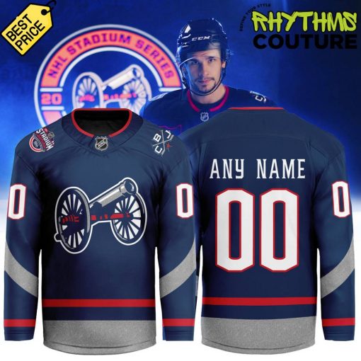 Columbus Blue Jackets 2025 Stadium Series Hockey Jersey