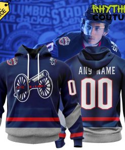 Columbus Blue Jackets 2025 Stadium Series Personalized Hoodie