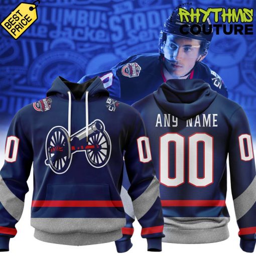 Columbus Blue Jackets 2025 Stadium Series Personalized Hoodie