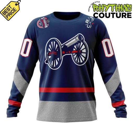 Columbus Blue Jackets 2025 Stadium Series Personalized Hoodie