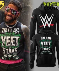 Dallas Stars x YEET WWE 2025 Black Hoodie