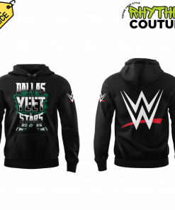 Dallas Stars x YEET WWE 2025 Black Hoodie