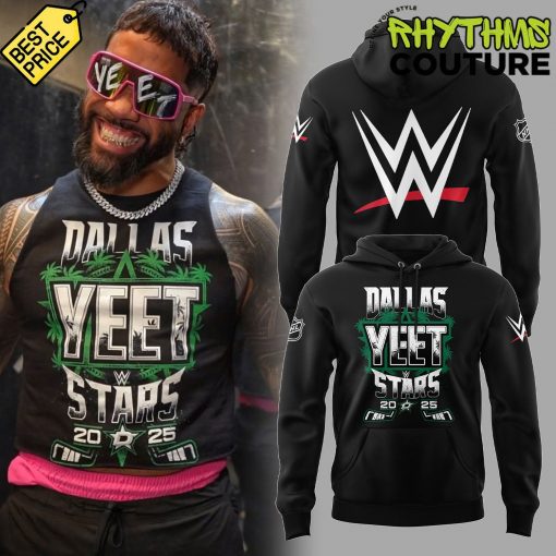 Dallas Stars x YEET WWE 2025 Black Hoodie