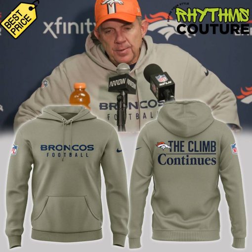 Denver Broncos The Climb Continues Hoodie