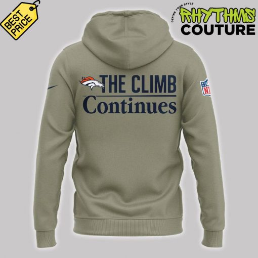 Denver Broncos The Climb Continues Hoodie