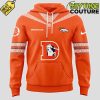 Denver Broncos Throwback Orange Hoodie