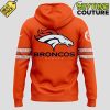 Denver Broncos Throwback Orange Hoodie