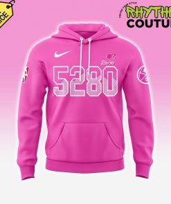 Denver Nuggets x Barbie Night Game Pink Hoodie