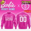 Denver Nuggets x Barbie Night Game Special Edition Pink Sweatshirt