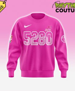 Denver Nuggets x Barbie Night Game Special Edition Pink Sweatshirt