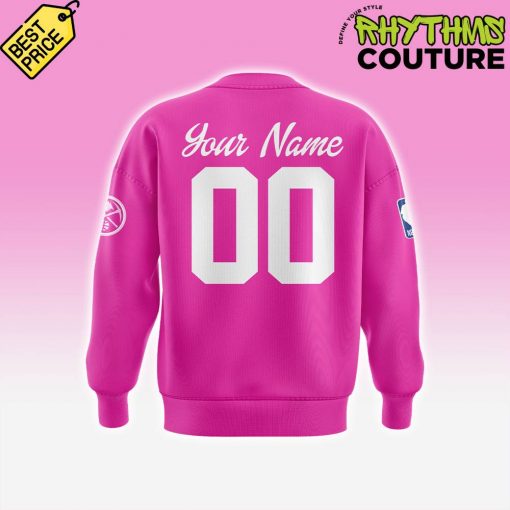 Denver Nuggets x Barbie Night Game Special Edition Pink Sweatshirt